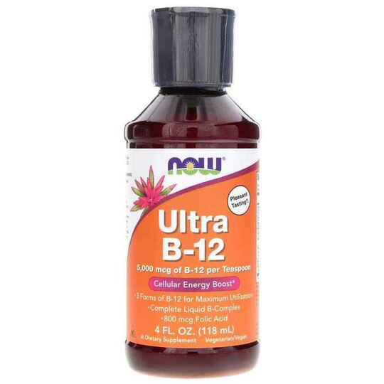 Ultra B-12 Liquid, NOW